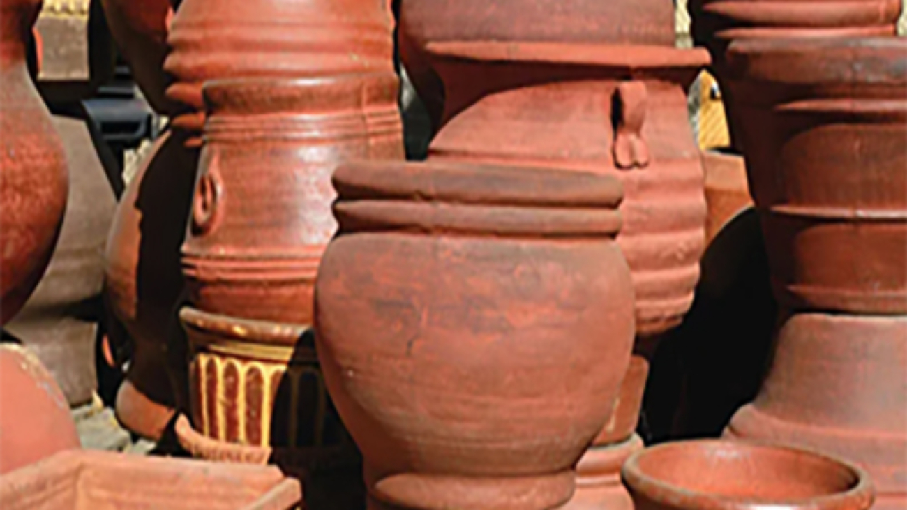 Terracotta Pots For Honey Preservation-13.2x11.3-13.2x11.3